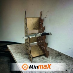 BIÇAK STANDI 5’Lİ DESENLİ T422