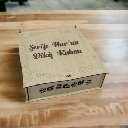 AHŞAP KUTU 27*30*9CM T390