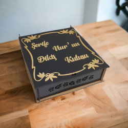 KUTU PLEKSİ DESENLİ 27*30*9CM T381