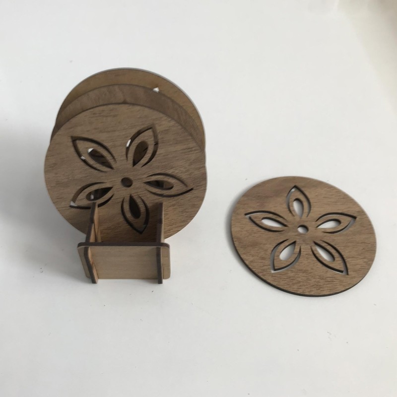 STANDLI 4'LÜ BARDAK ALTLIĞI T231