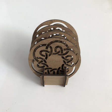 STANDLI 4’LÜ BARDAK ALTLIĞI T238