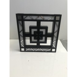 AVİZE PLEKSİ DESENLİ LEDLİ 45*45*25CM T403