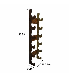 BIÇAK STANDI DUVAR 6'LI T78