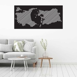 TÜRKİYE ATATÜRK DUVAR TABLOSU T449