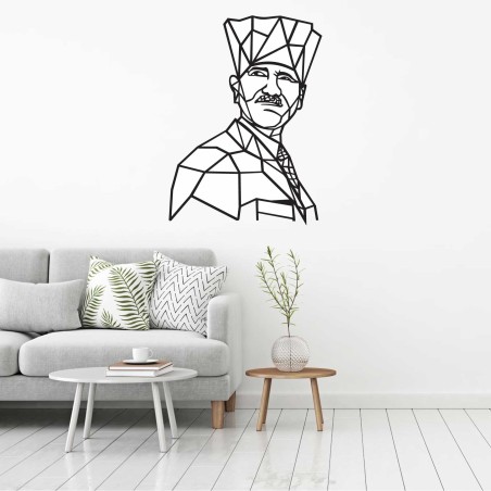 GEOMETRİK ATATÜRK DUVAR TABLOSU T446