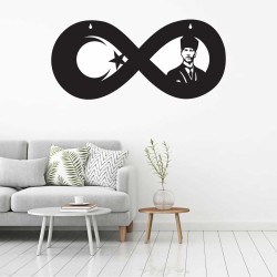 SONSUZLUK AYYILDIZ ATATÜRK DUVAR TABLOSU T364