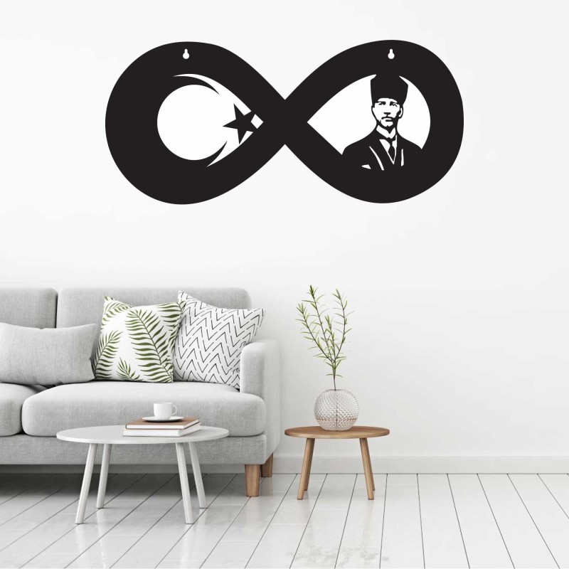 SONSUZLUK AYYILDIZ ATATÜRK DUVAR TABLOSU T364